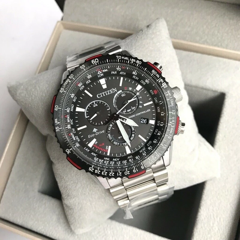 ساعت مچی عقربه‌ای کوارتز مردانه سیتی زن مدل CB5001-57E